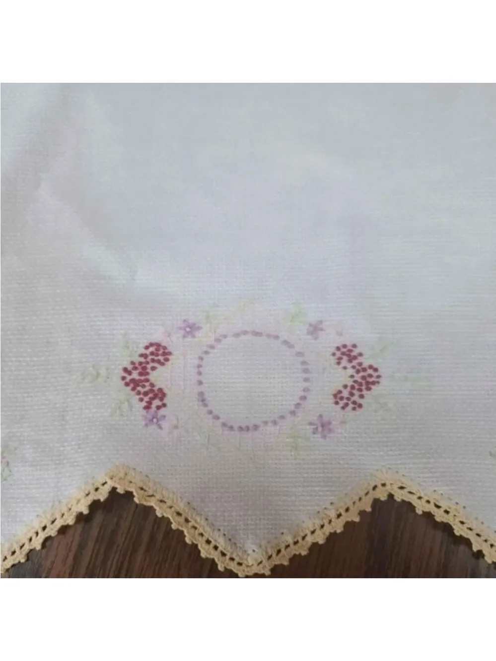 Vintage Guest Linen Hand Towel